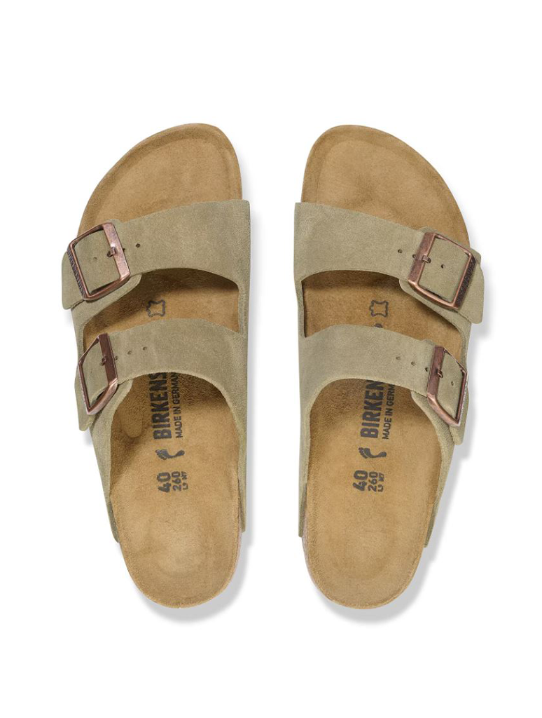 Birkenstock Arizona Suede Leather Sandal