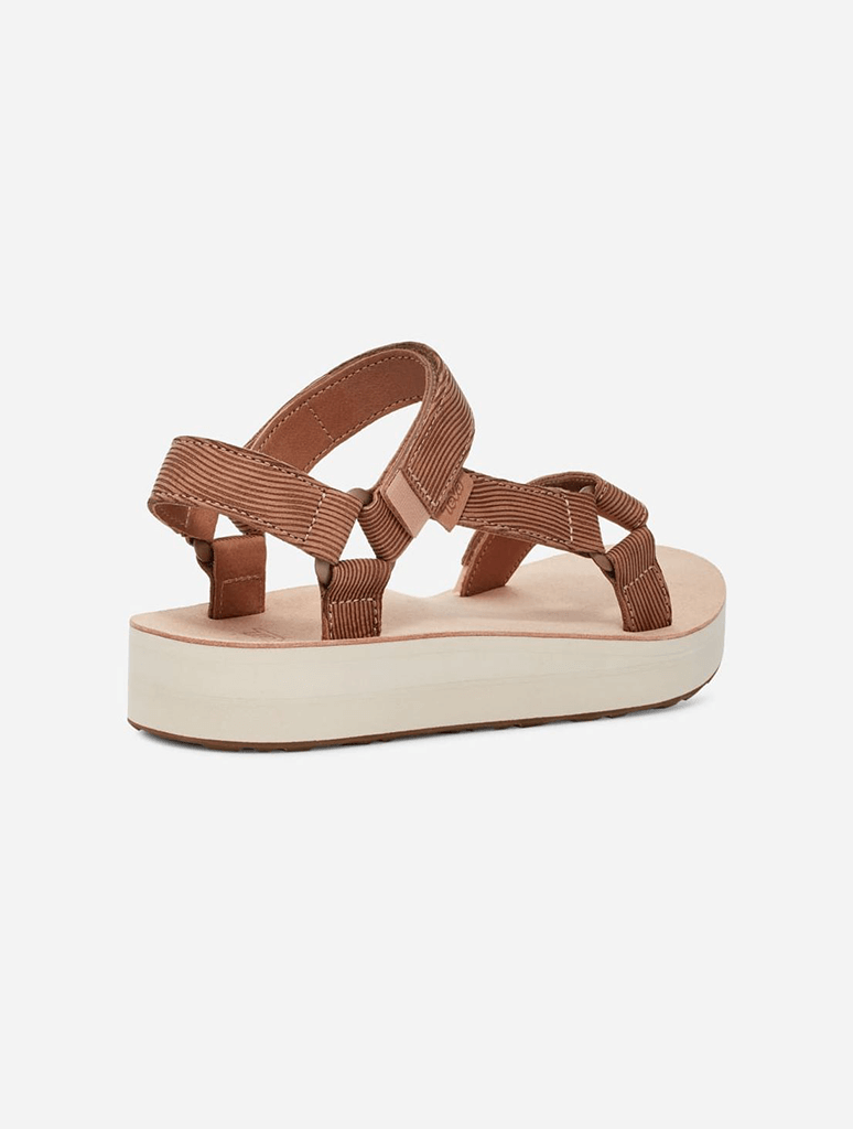 Teva Midform Universal Grooveline Sandal in Maple Sugar