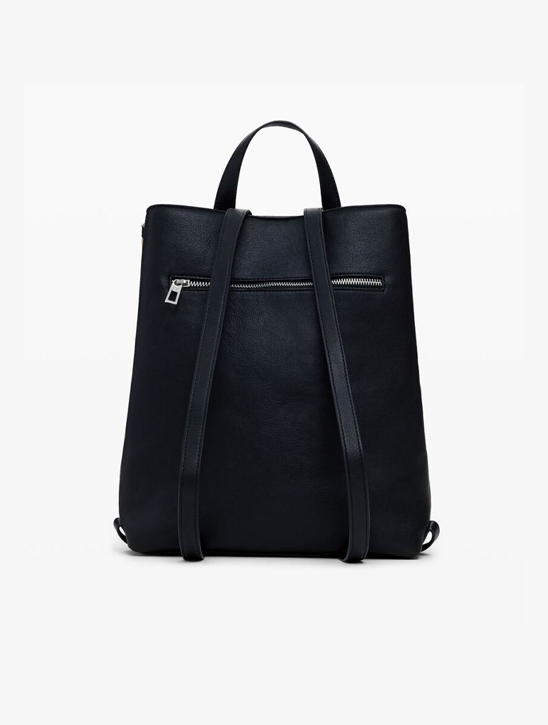 Desigual Medium Faux Leather Effect BackPack with Stitching