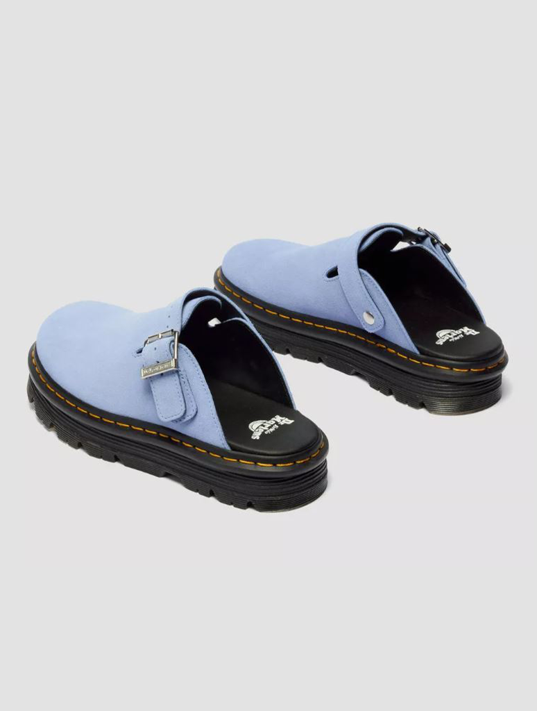 Dr. Martens ZebZag Suede Casual Slingback Platform Mule