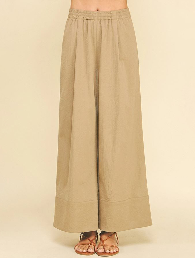 Light Weight Wide Leg Pants