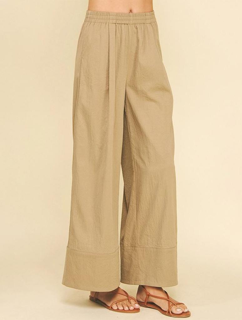 Light Weight Wide Leg Pants