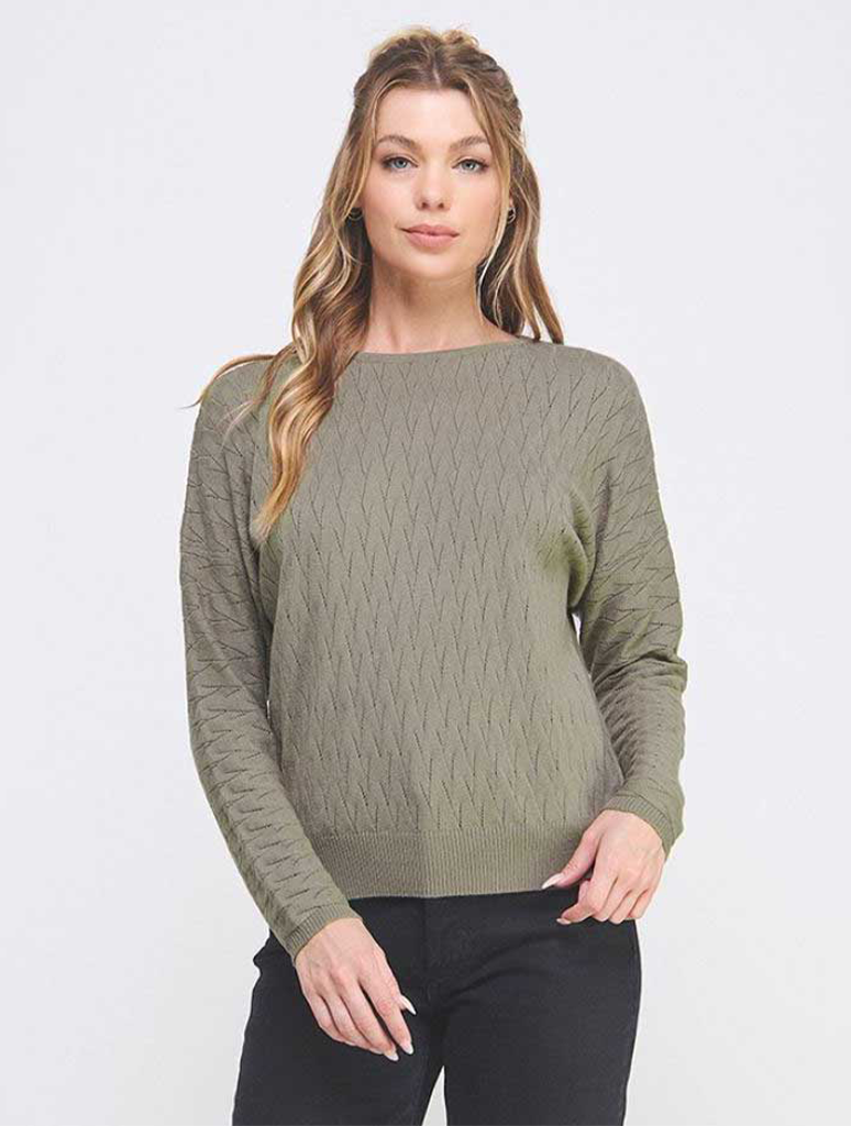 Long Sleeve Fine Gauge Dolman