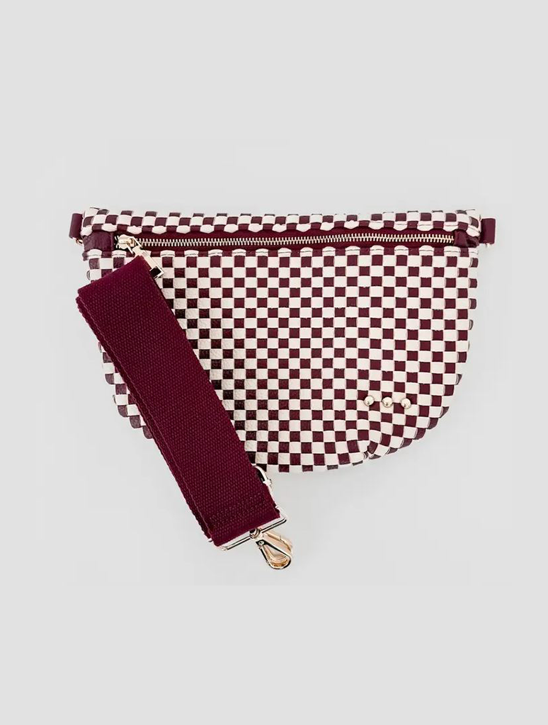 Westlyn Woven Bum Bag with Studded Detail