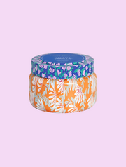 Capri Blue Pattern Play 8.5 oz Travel Tin Candle