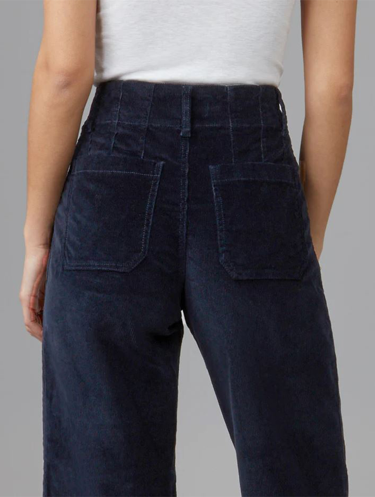 Lola Jeans Colette High Rise Wide Leg Corduroy Pants