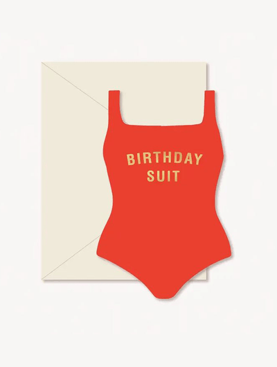 Birthday Suit Card