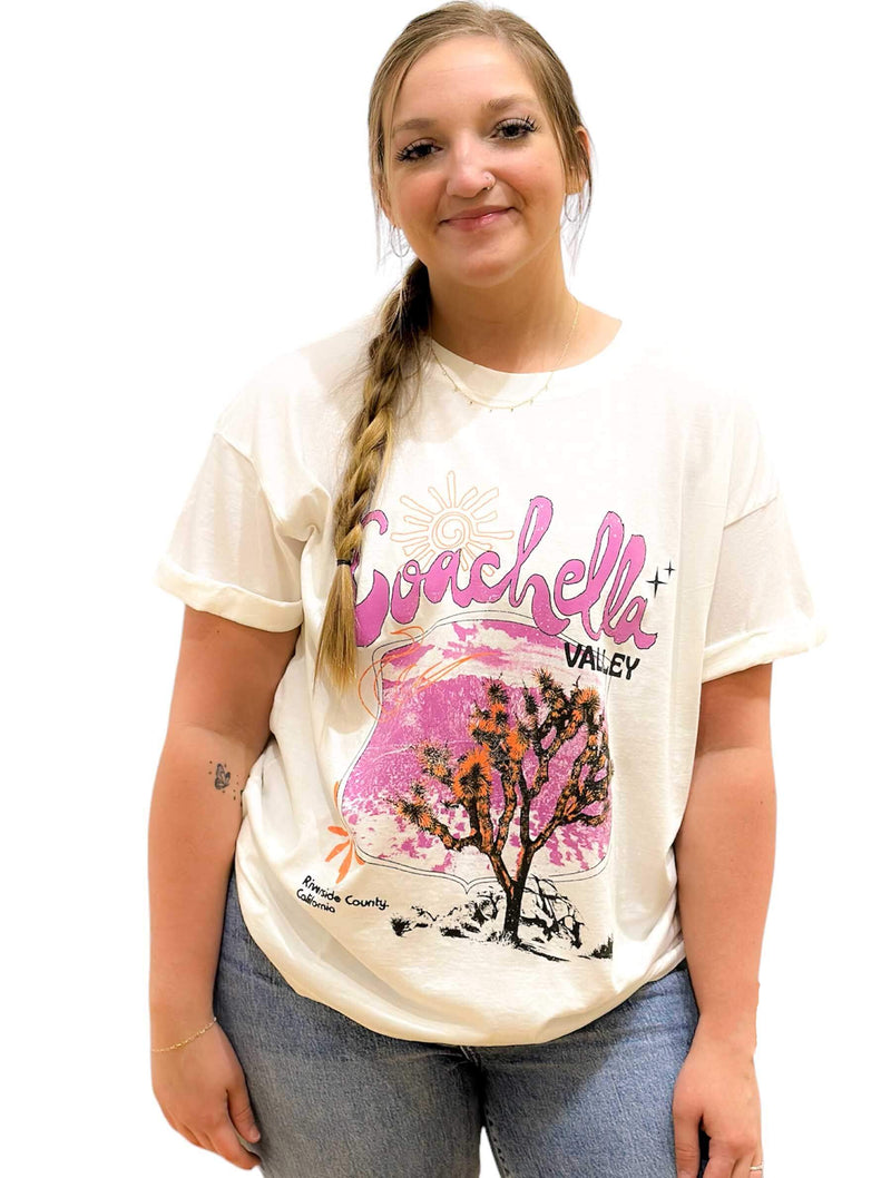 Coachella Valley Tee in Vintage White