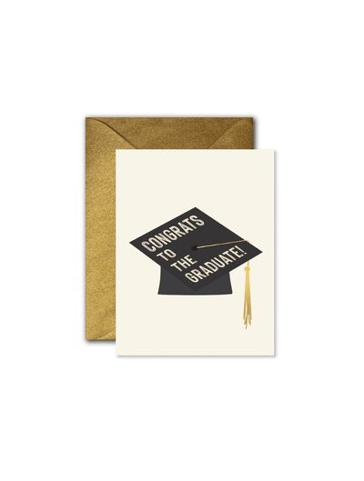 Graduation Hat Greeting Card