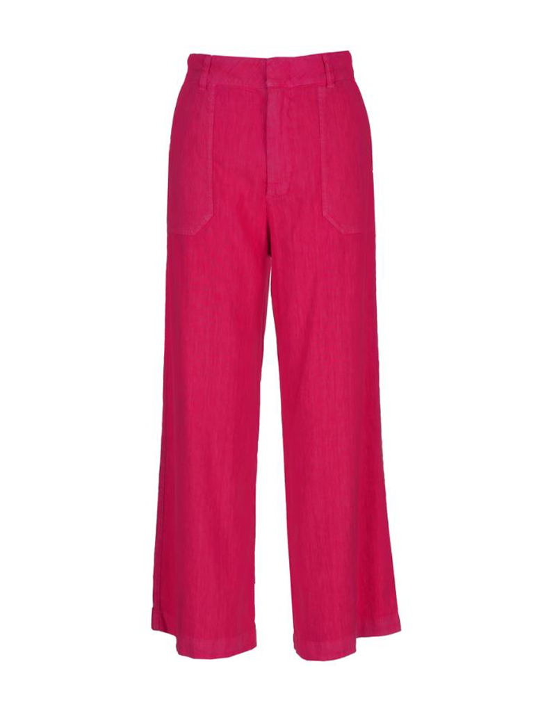 Kut From The Kloth Topaz High-Rise Wide Leg Pant With Pork Chop Pockets
