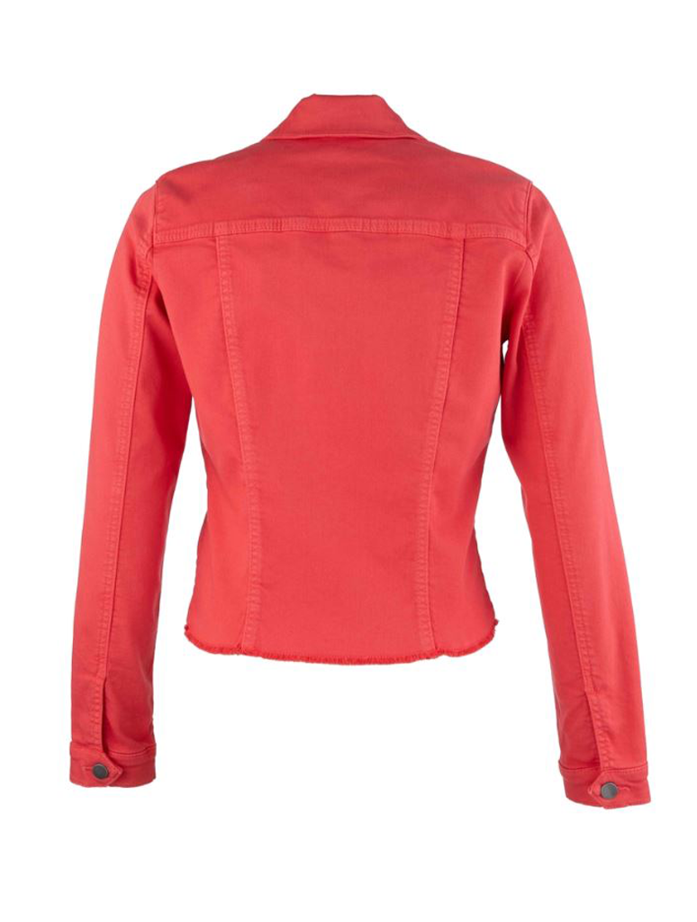 Kut From The Kloth Kara Jacket- No Waist with Frayed Hem