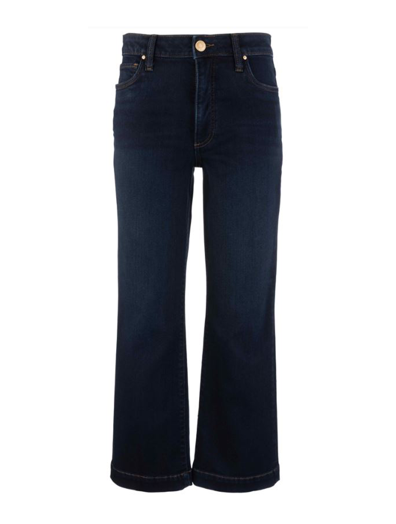 Kut From The Kloth Kelsey High Rise Kick Flare Wide Hem Jeans With 5 Pockets