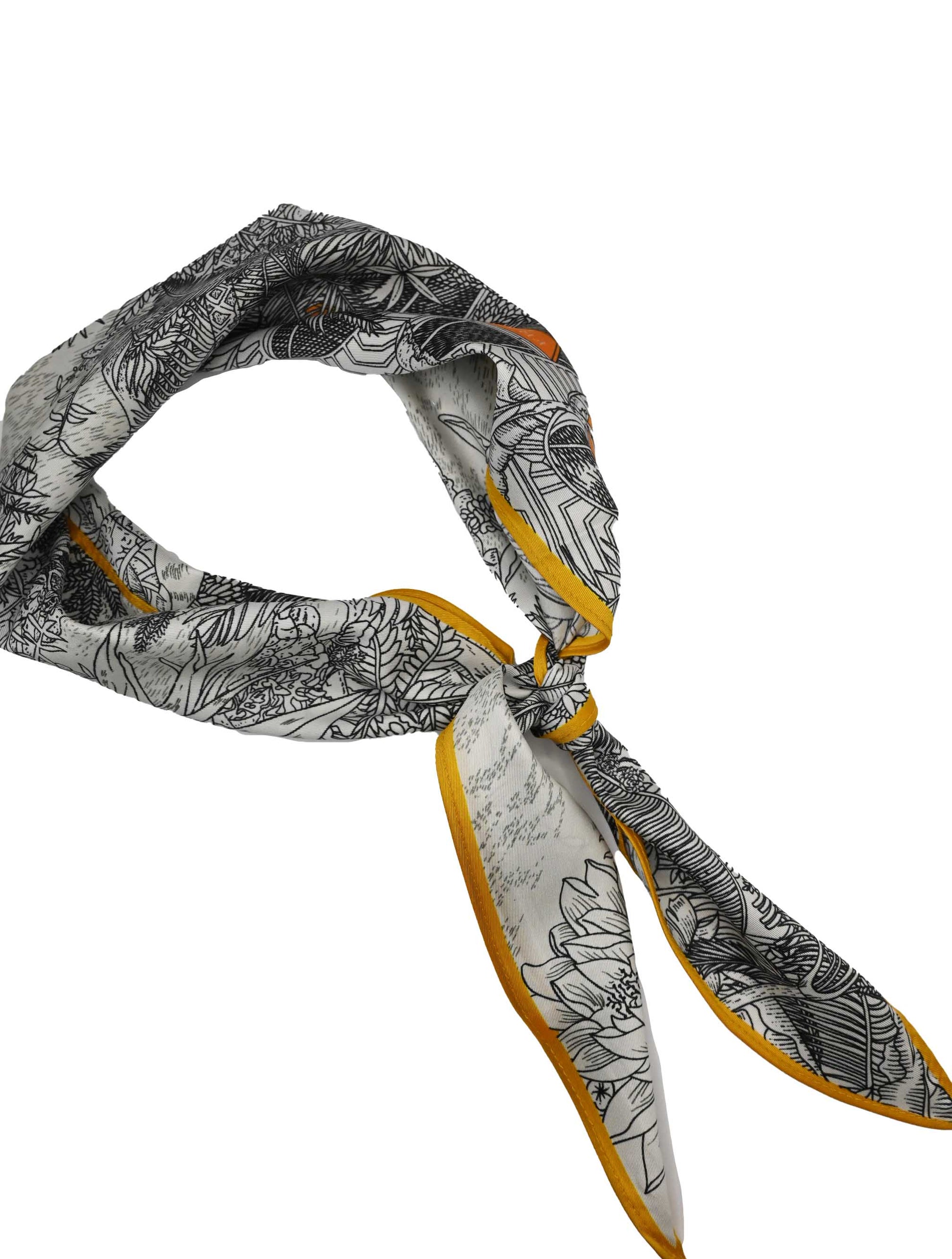 Diamond Shape Patterned Scarf