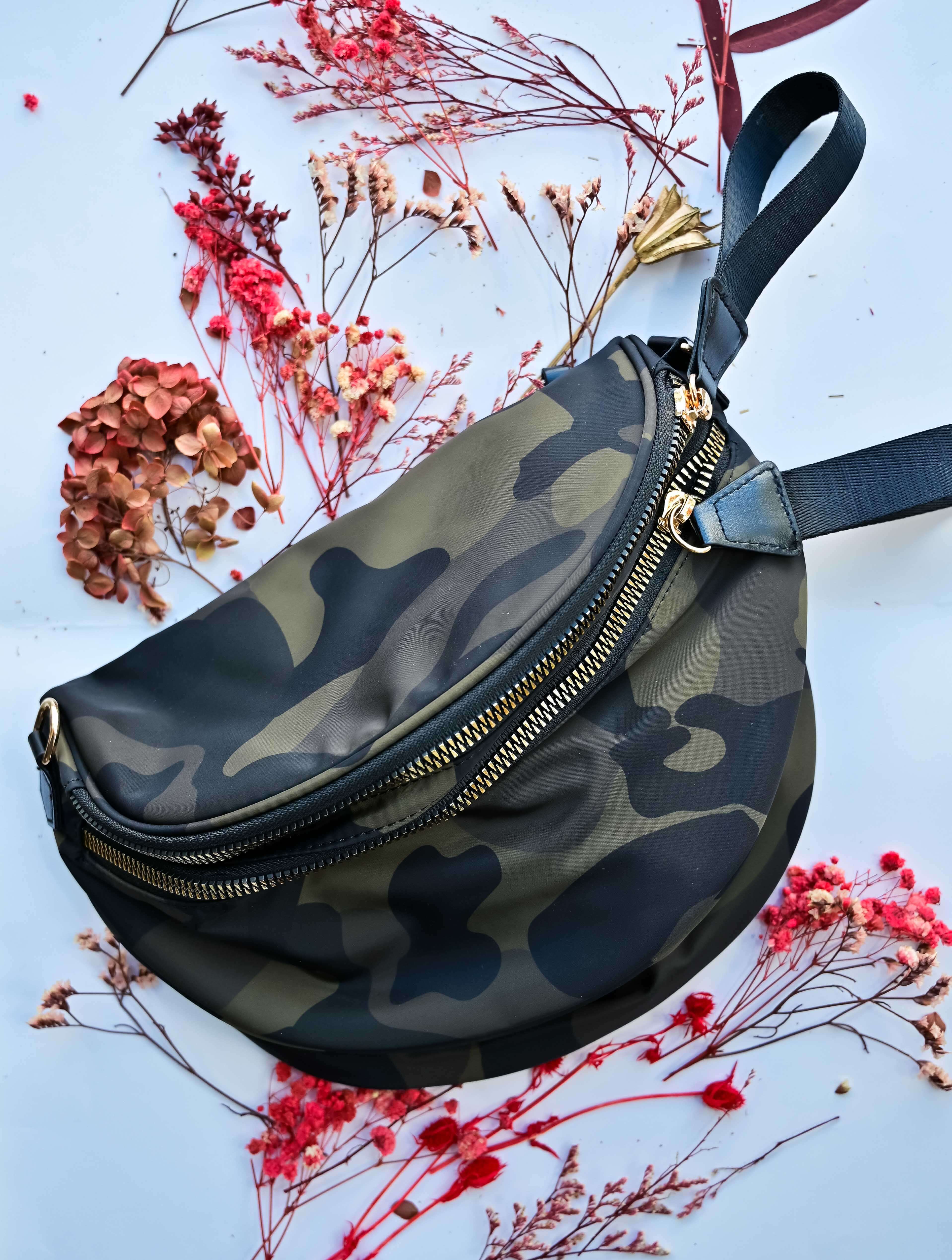 Camo Crossbody Bag
