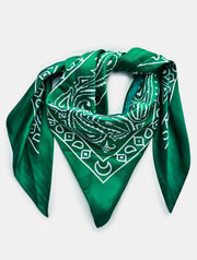 Printed Triangle Scarf