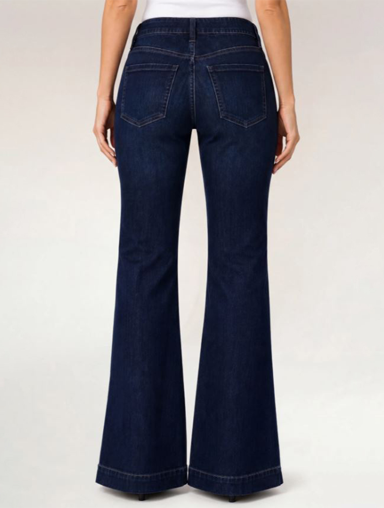 Liverpool Lucy Bootcut Jeans with Wide Hem