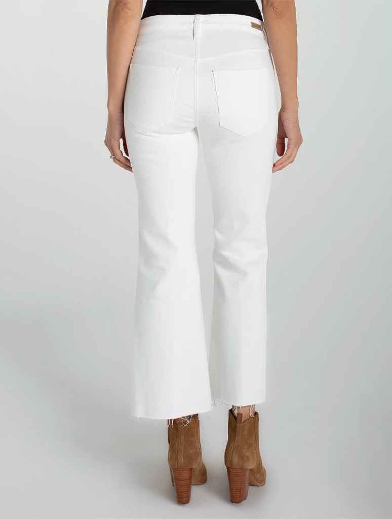 Liverpool Hannah Crop Flare With Twisted Slit