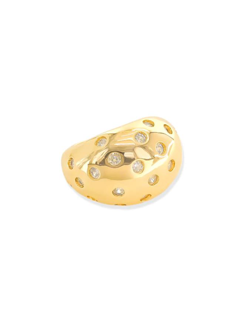 CZ Bubble Ring