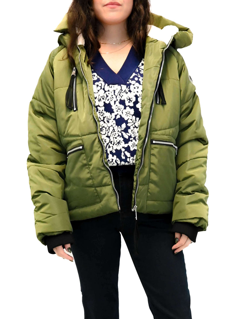 Zip Up Parka with Lining