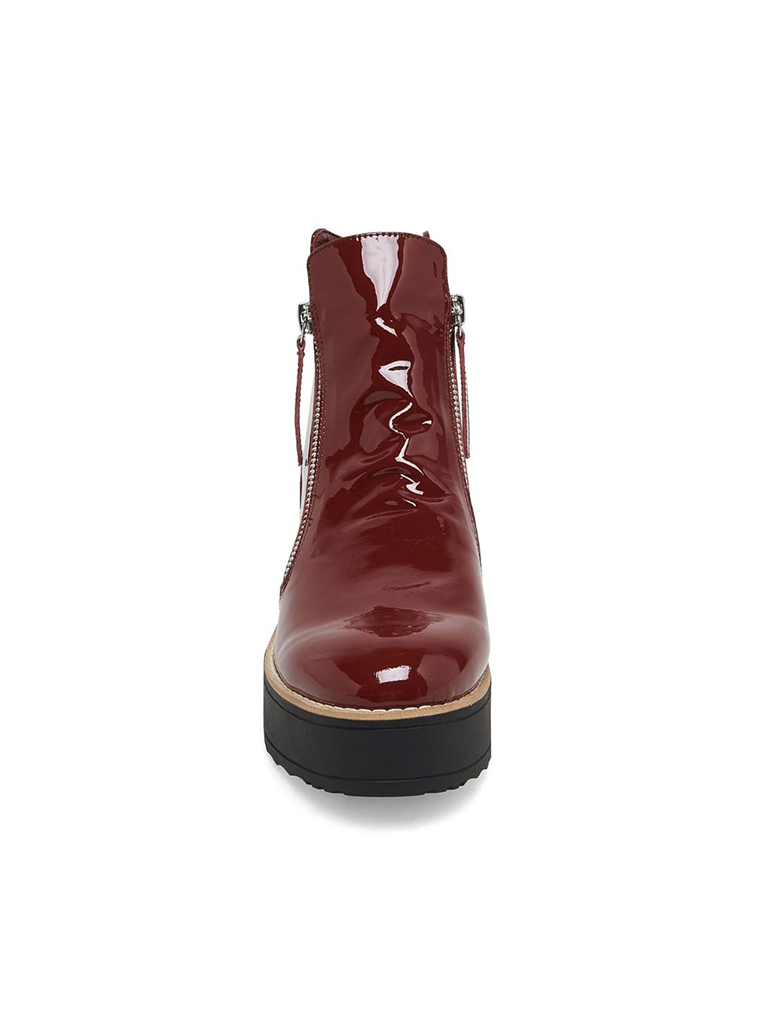 Silent D Nene Patent Bootie