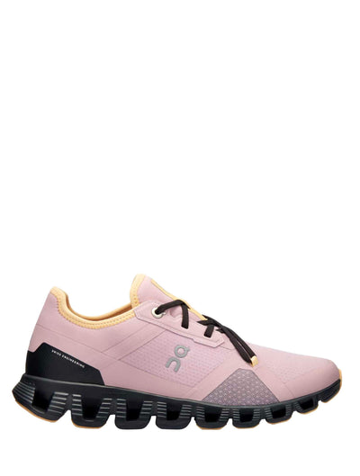 On Running Cloud X 3 AD Sneaker in Mauve/Magnet