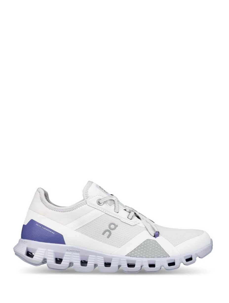 On Running Cloud X 3 AD Sneaker in Undyed-White/Nimbus