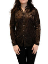 Burnout Velvet Shirt