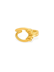 Water Resistant Contemporary Knot Ring