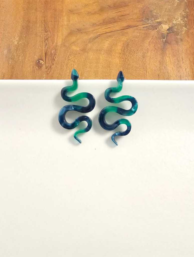 Snake Stud Earrings