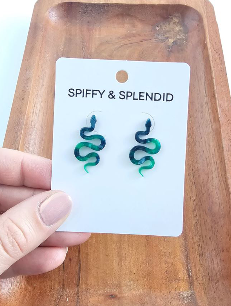 Snake Stud Earrings
