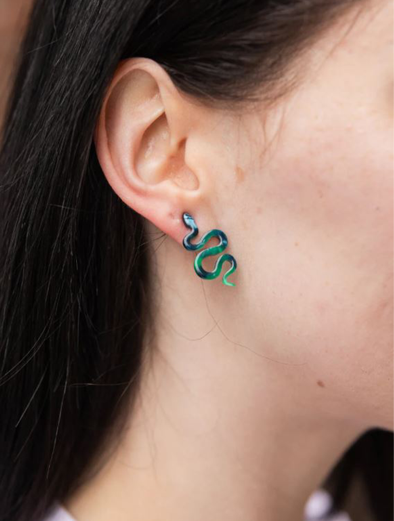 Snake Stud Earrings