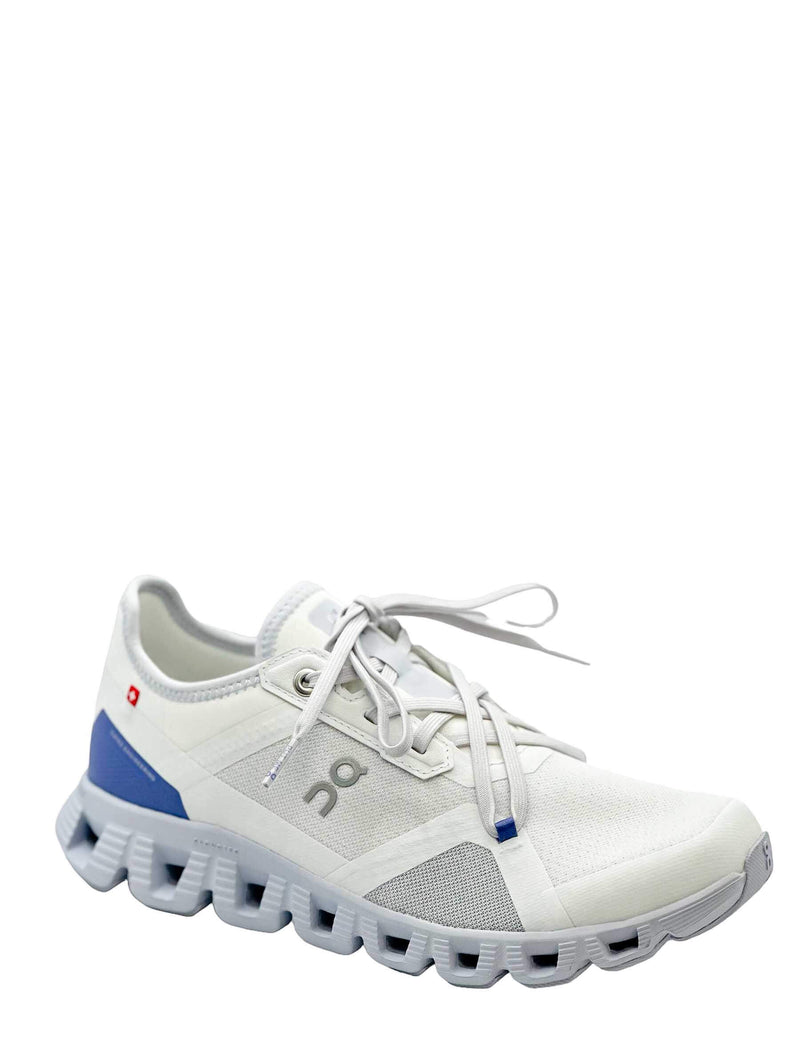 On Running Cloud X 3 AD Sneaker in Undyed-White/Nimbus