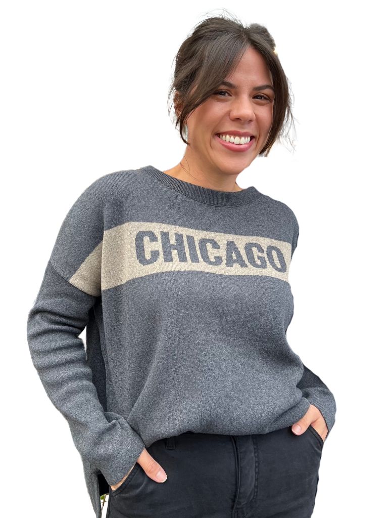 "Chicago" Stripe Sweater