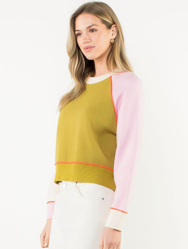 Colorblocked Sweater