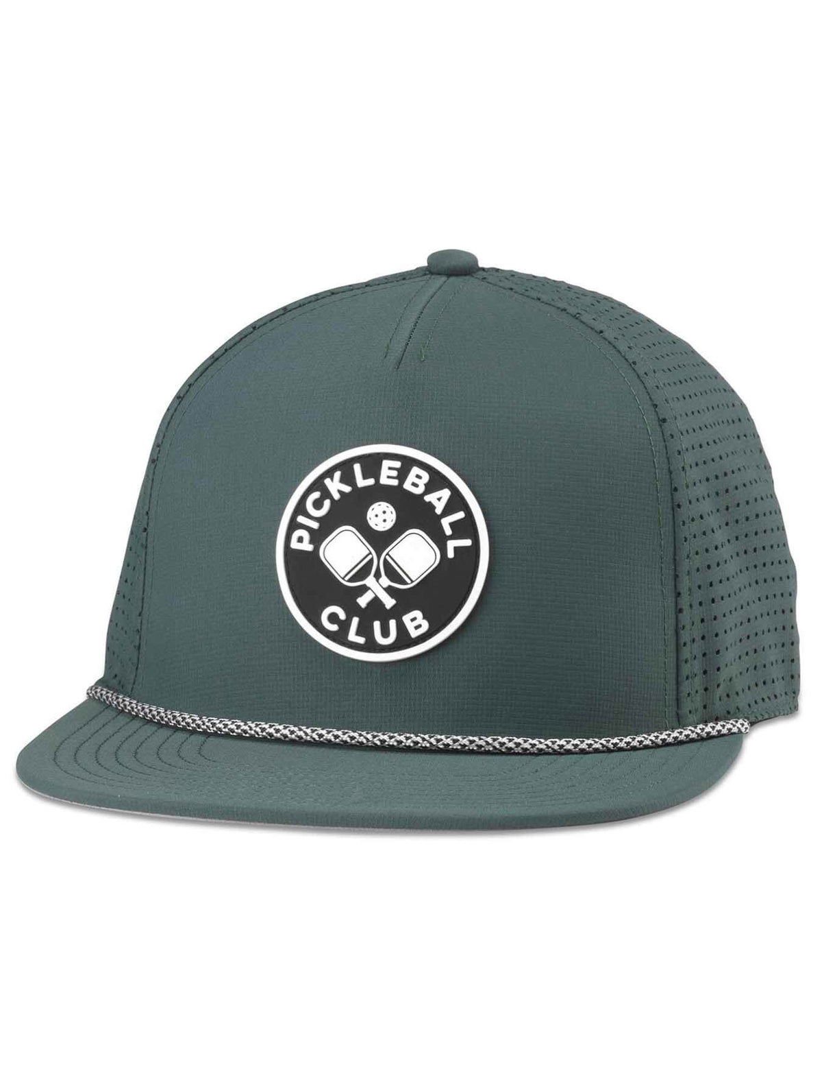 American Needle Pickle Ball Hat in Dark Green