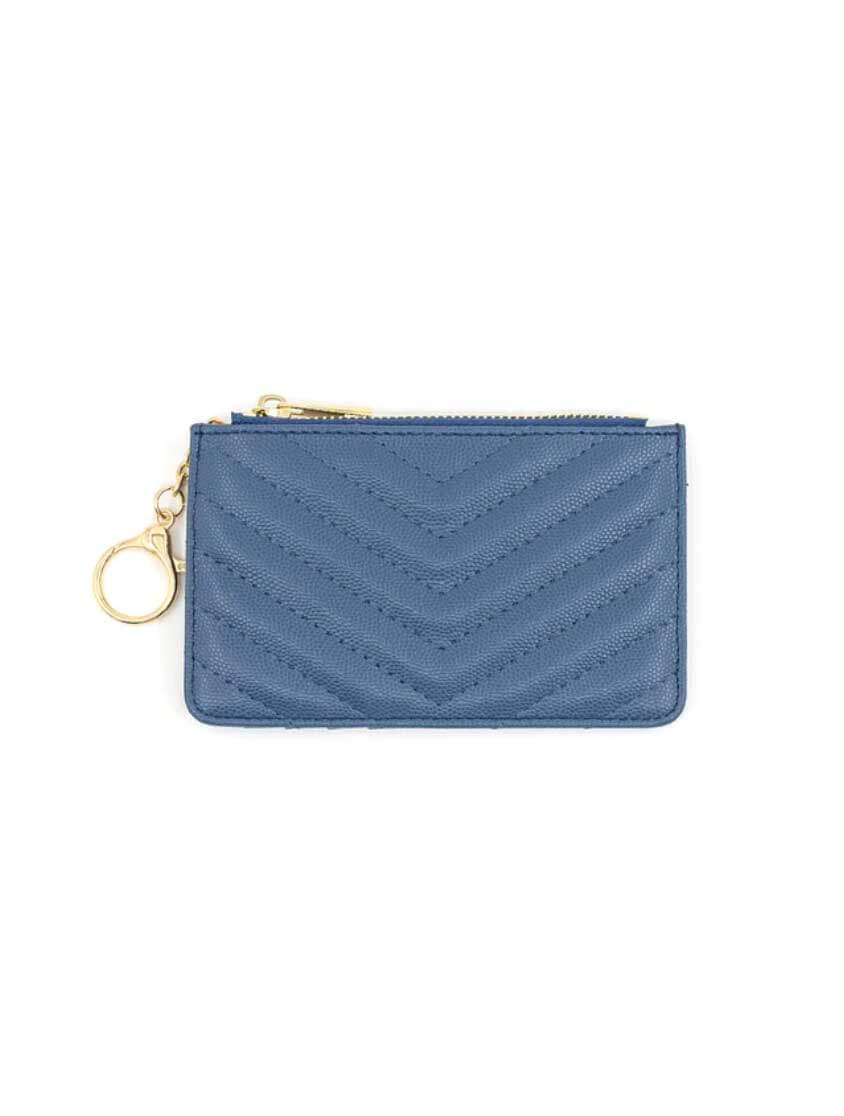 Keychain Wallet in Navy