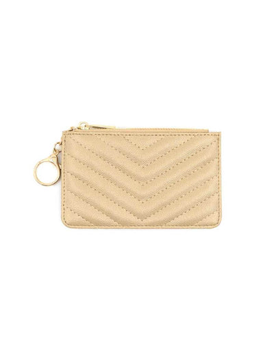 Keychain Wallet in Gold