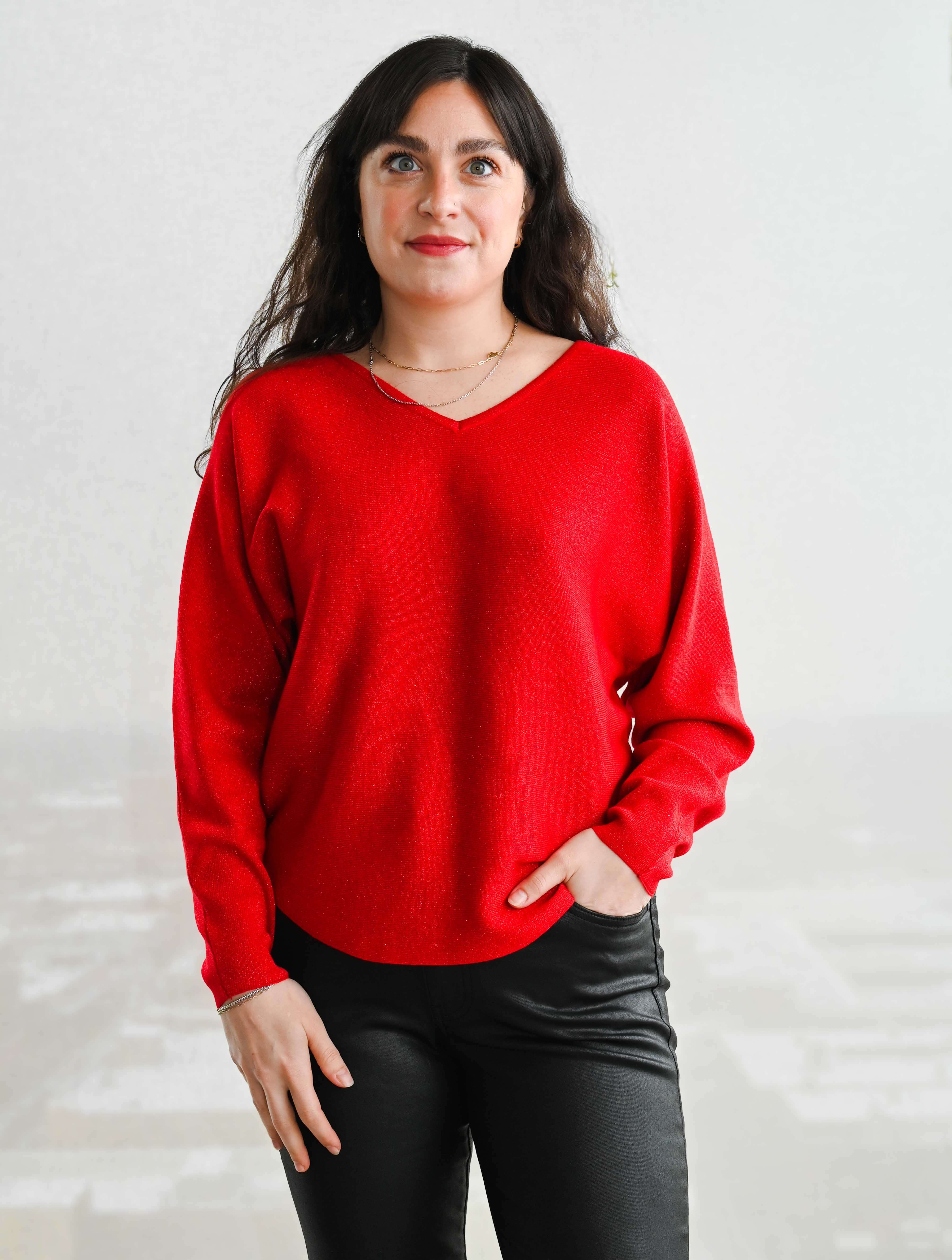 Metallic Sweater (Final Sale)