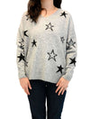 Star V-Neck Sweater