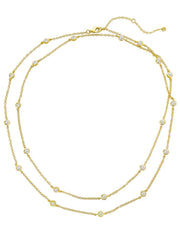 Dainty Cubic Zirconia Necklace