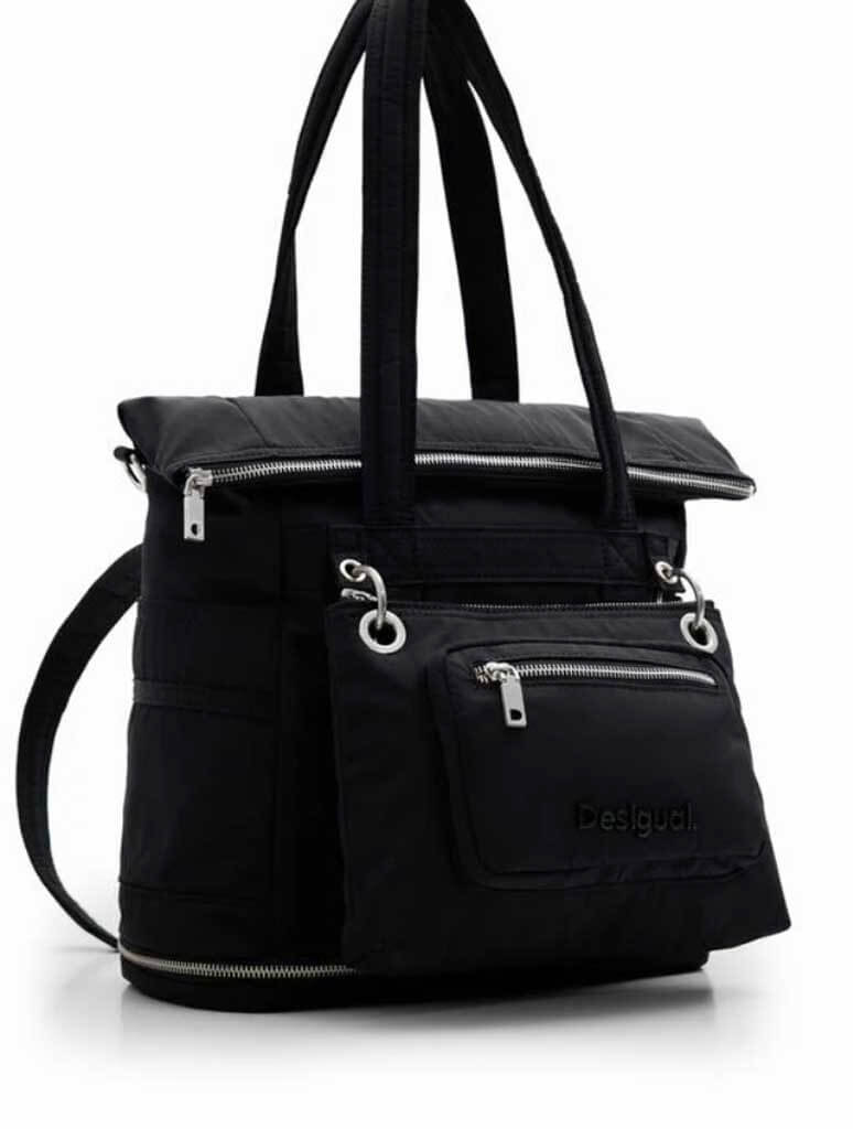 Desigual Multi-Position Backpack in Black