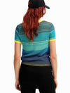 Desigual Knit Wave T-Shirt in Turquoise