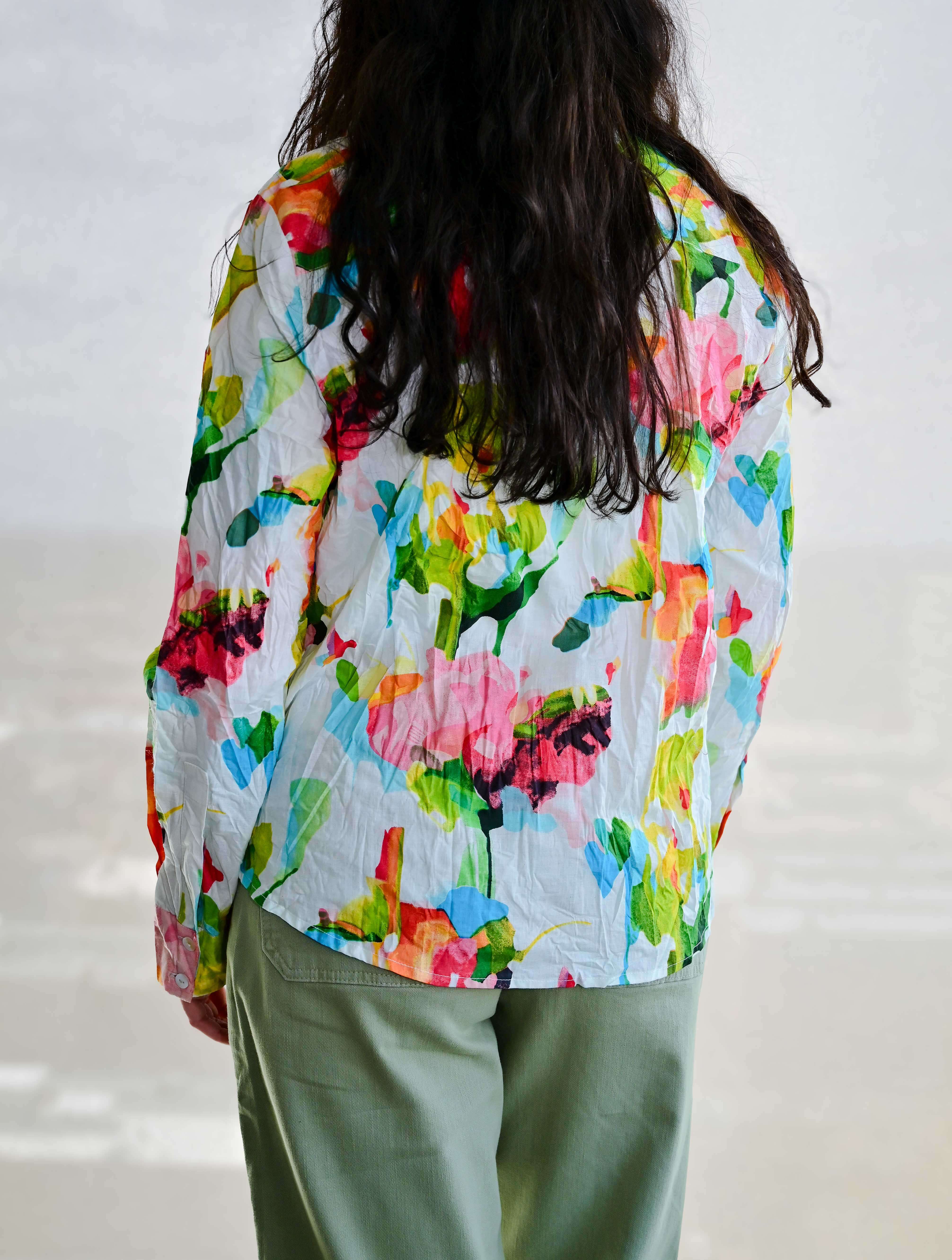 Jor Long Sleeve Button Down Blouse