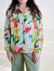 Jor Long Sleeve Button Down Blouse