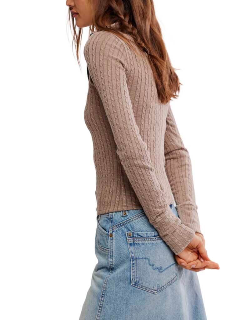 Free People Brunch Girl Zip Up