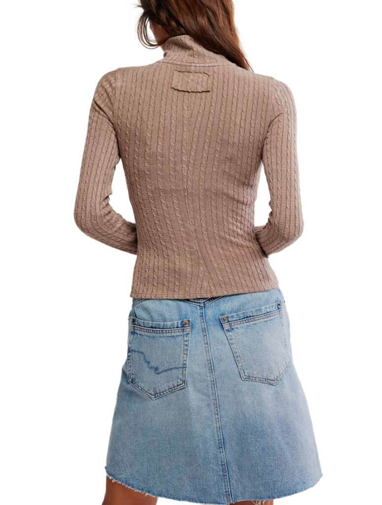 Free People Brunch Girl Zip Up