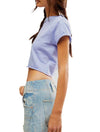 Free People The Perfect Tee in Periwinkle