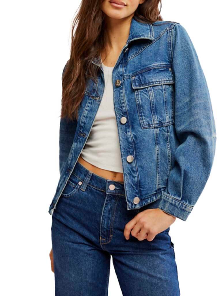 Free People Jade Denim Jacket