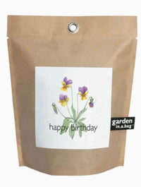 "Happy Birthday" Garden In A Bag