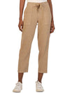 Kut From The Kloth Rosalie Drawstring Pants in Khaki